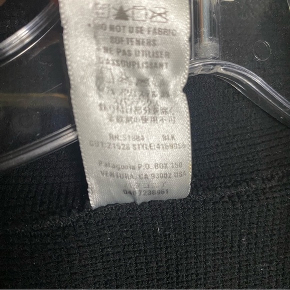 Patagonia R1 Daily Zip Neck men black large - Picture 5 of 6